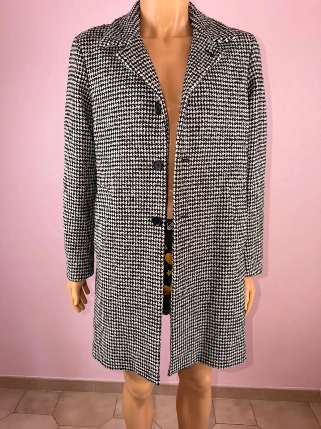 Manteau long homme Sandro jamais servie taille xl